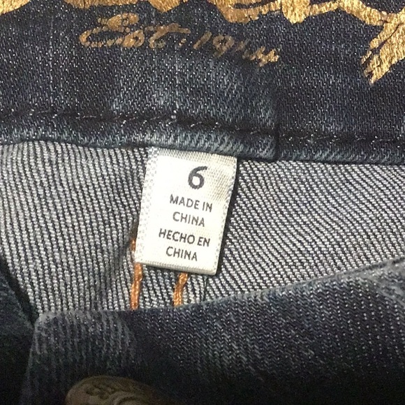 sac305🧵Seven7 High Rise  Tummyless Skinny w/ 30" Inseam Denim Jeans - Picture 4 of 8